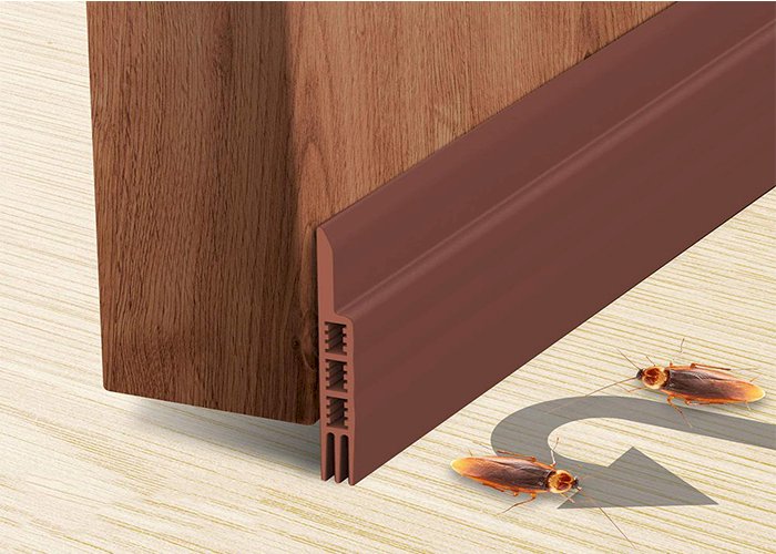 Anti-Insect Door Stops Draft Stopper Adhesive Door Bottom Sealing Strip Door Draft Blocker Protector Home Decor